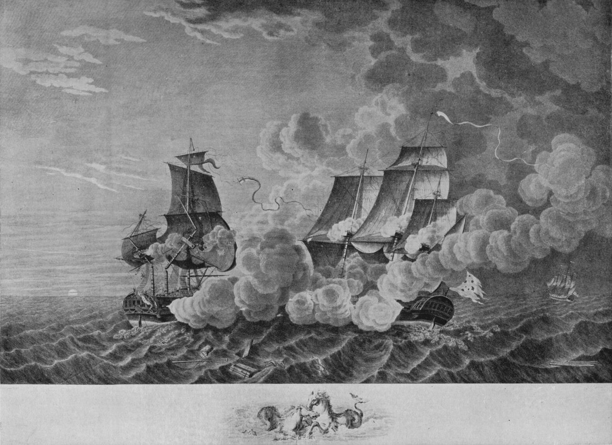 Ræven og Junonen, c1840 af Francois Dequevauviller