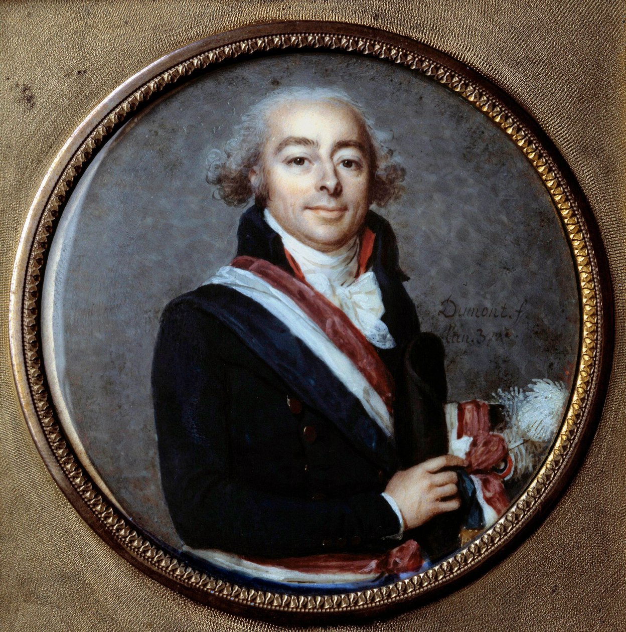 Fransk revolution: "" Portræt af grev Francois Antoine Boissy d
