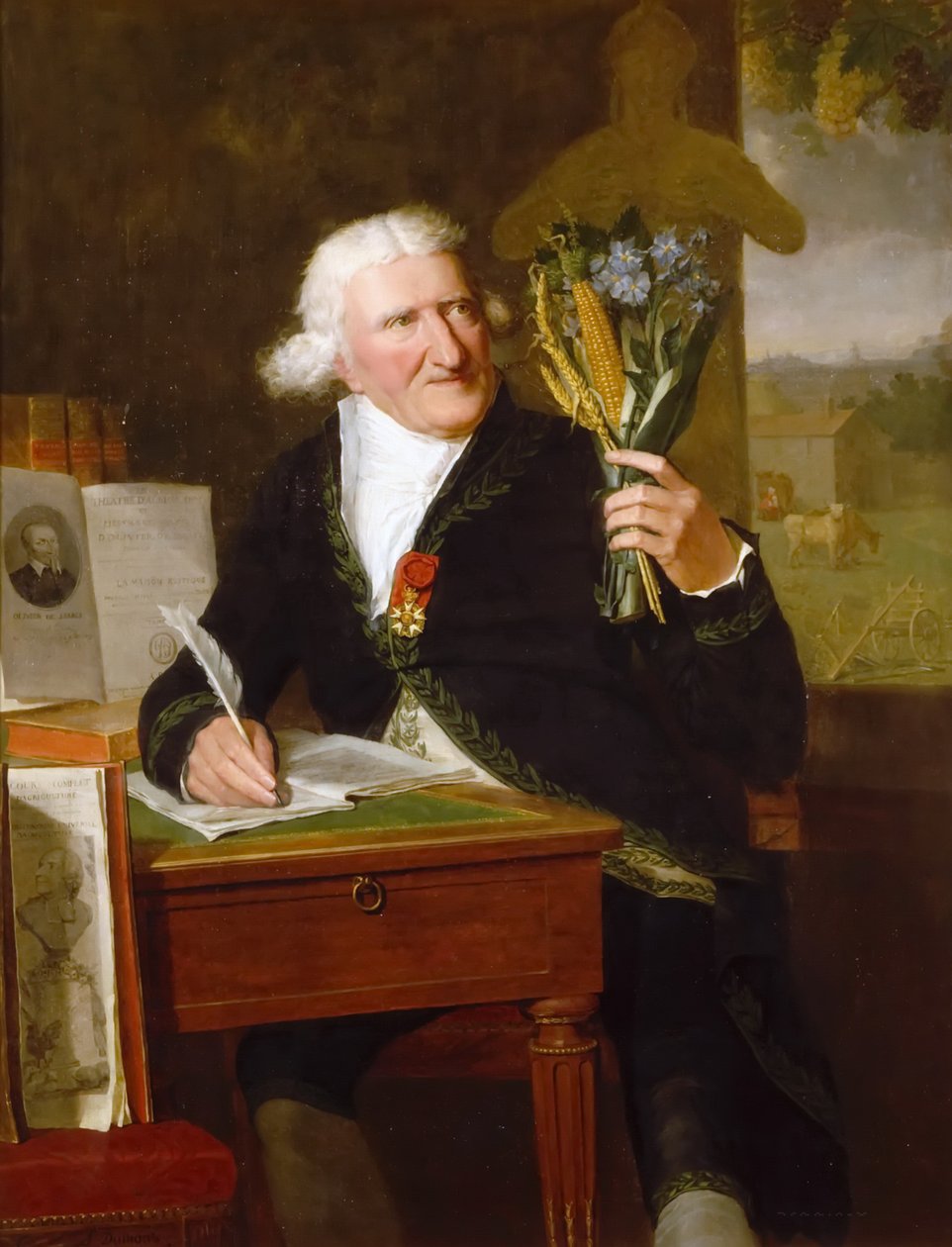Portræt af Antoine-Augustin Parmentier 1737-1813 af Francois Dumont