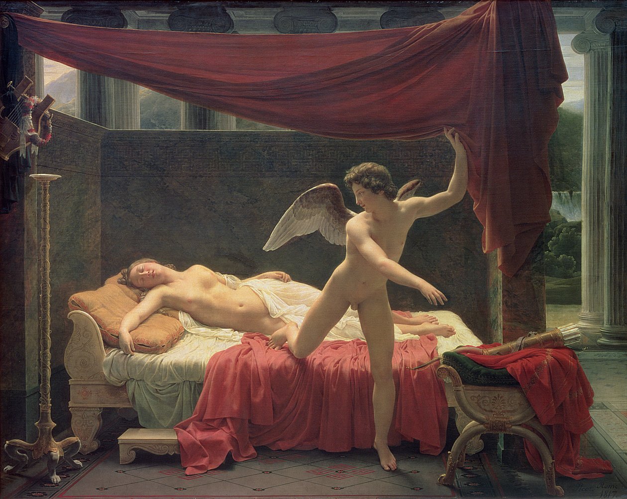 Amor og Psyche, 1817 af Francois Edouard Picot