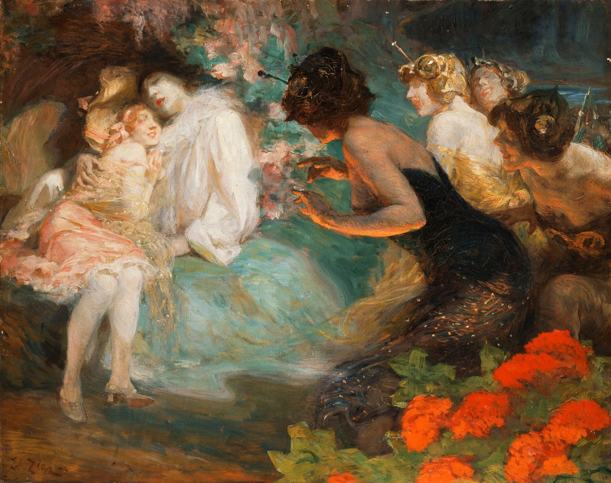 Fantasi, af Francois Edouard Zier
