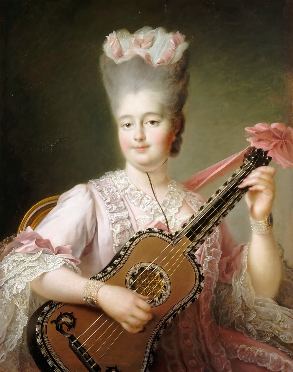 Marie Clotilde af Frankrig 1759-1802, dronning af Sardinien af Francois Hubert Drouais