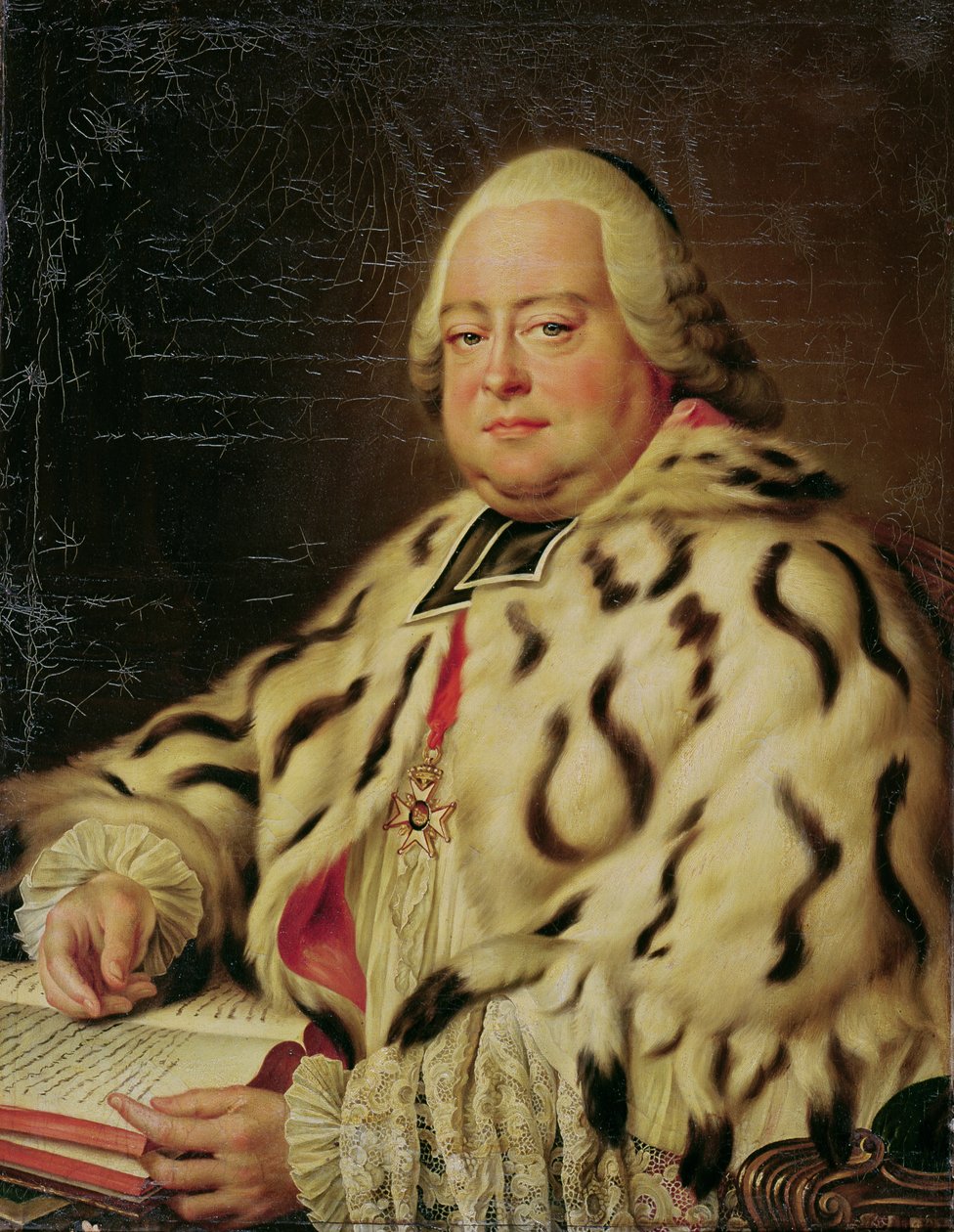 Portræt af Francois-Camille de Lorraine (1726-88) ca. 1769 af Francois Hubert Drouais