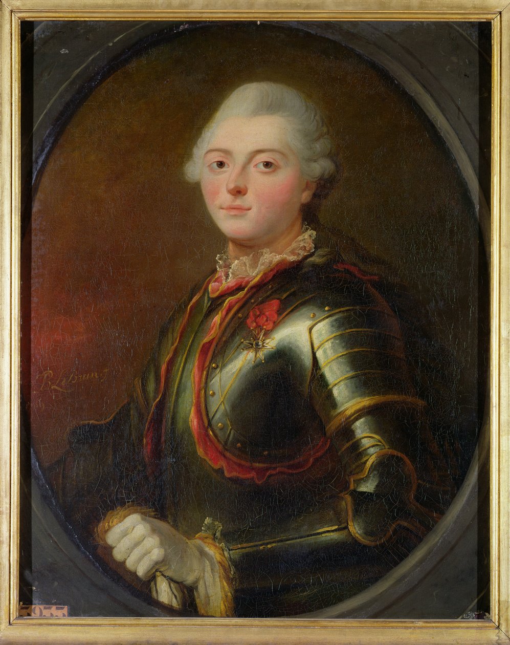 Admiral Charles-Henri Theodat (1729-94) greve af Estaing, 1769 af Francois Jean Baptiste Topino Lebrun