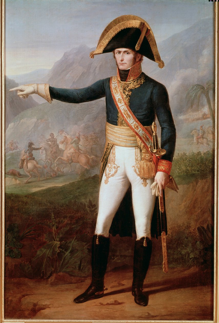 Charles Emmanuel Leclerc, generel chef for Armee i Santo Domingo (olie på lærred af Francois Josephe Kinson