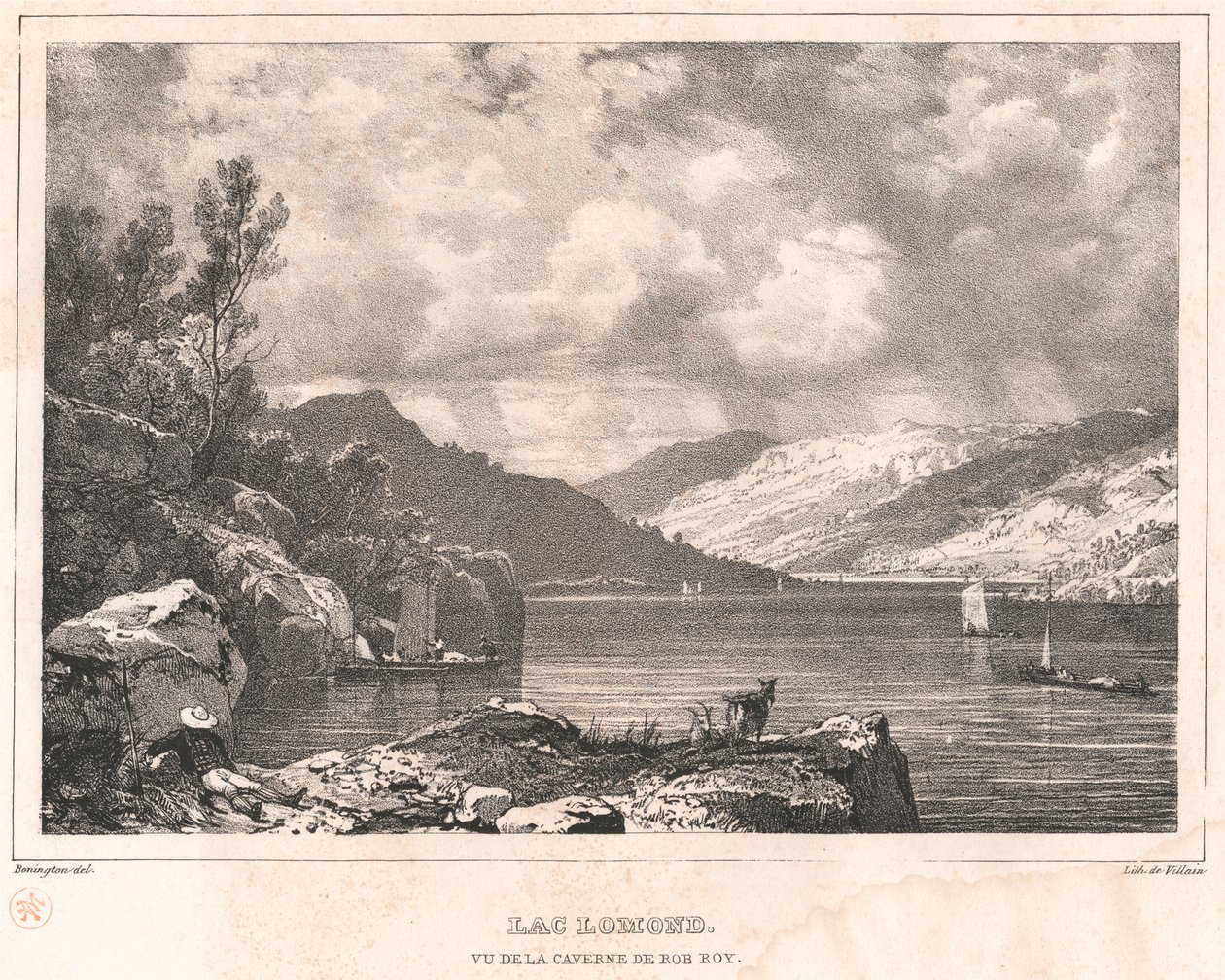 Lac Lomond af Francois Le Villain