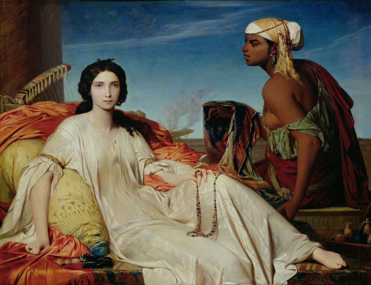 Odalisque, 1844 af Francois Leon Benouville