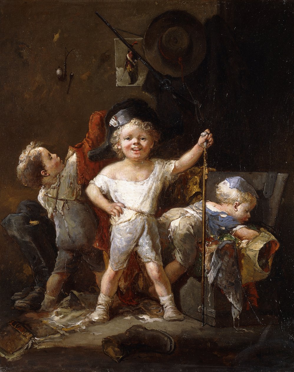 Udklædning, af Francois Louis Lanfant de Metz
