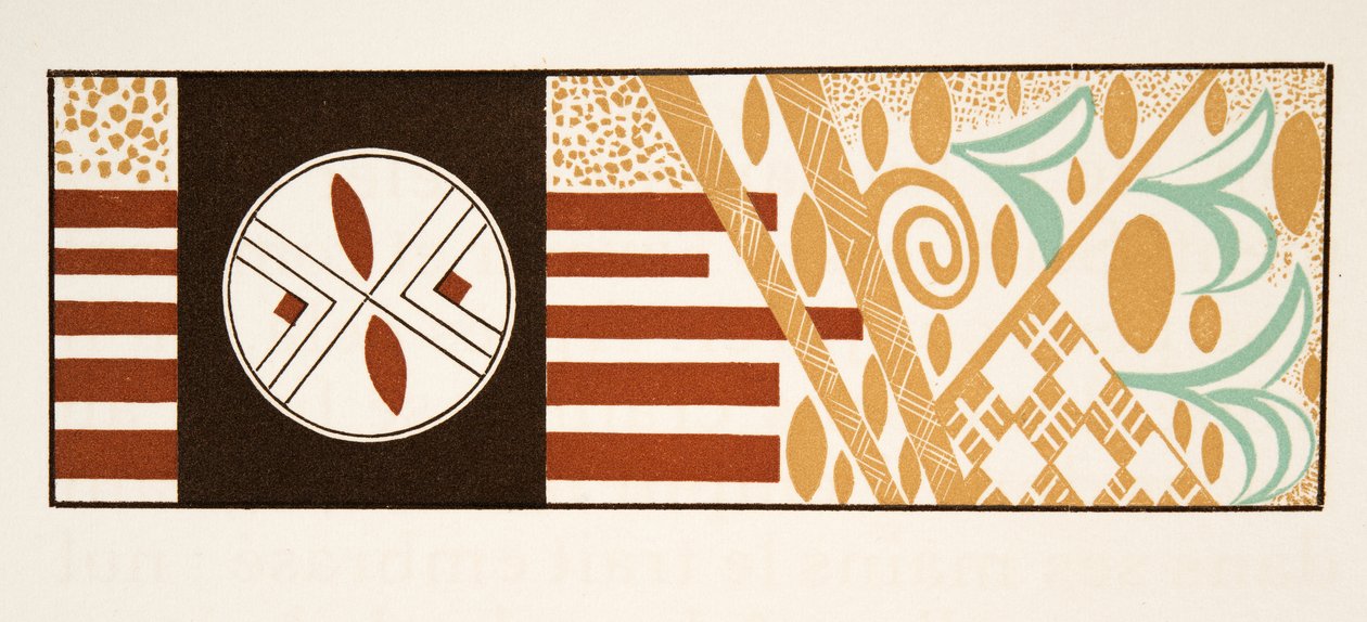 Grafisk illustration fra Prométhée Enchaîné af Aeschylus, pub. 1941 (stenciltryk) af Francois Louis Schmied