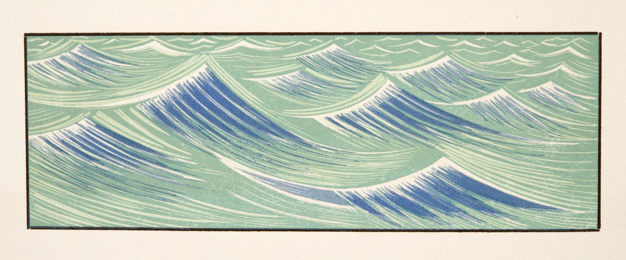Grafisk illustration fra Prométhée Enchaîné af Aeschylus, pub. 1941 (stenciltryk) af Francois Louis Schmied
