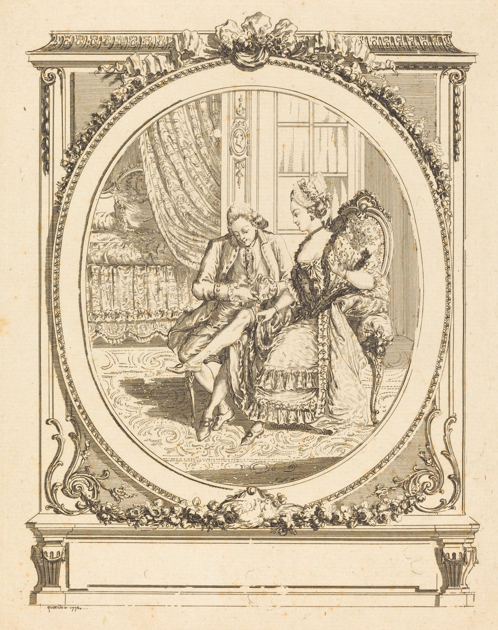 strømpebåndet af Francois Marie Isidore Queverdo