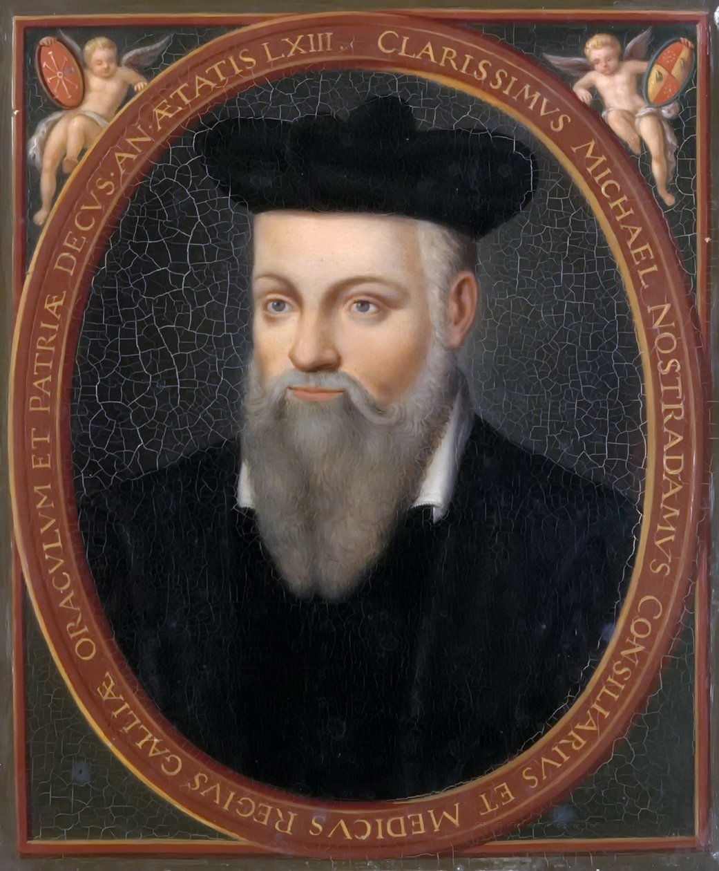 Michel de Nostredame, kaldet Nostradamus 1503-1566 af Francois Marius Granet