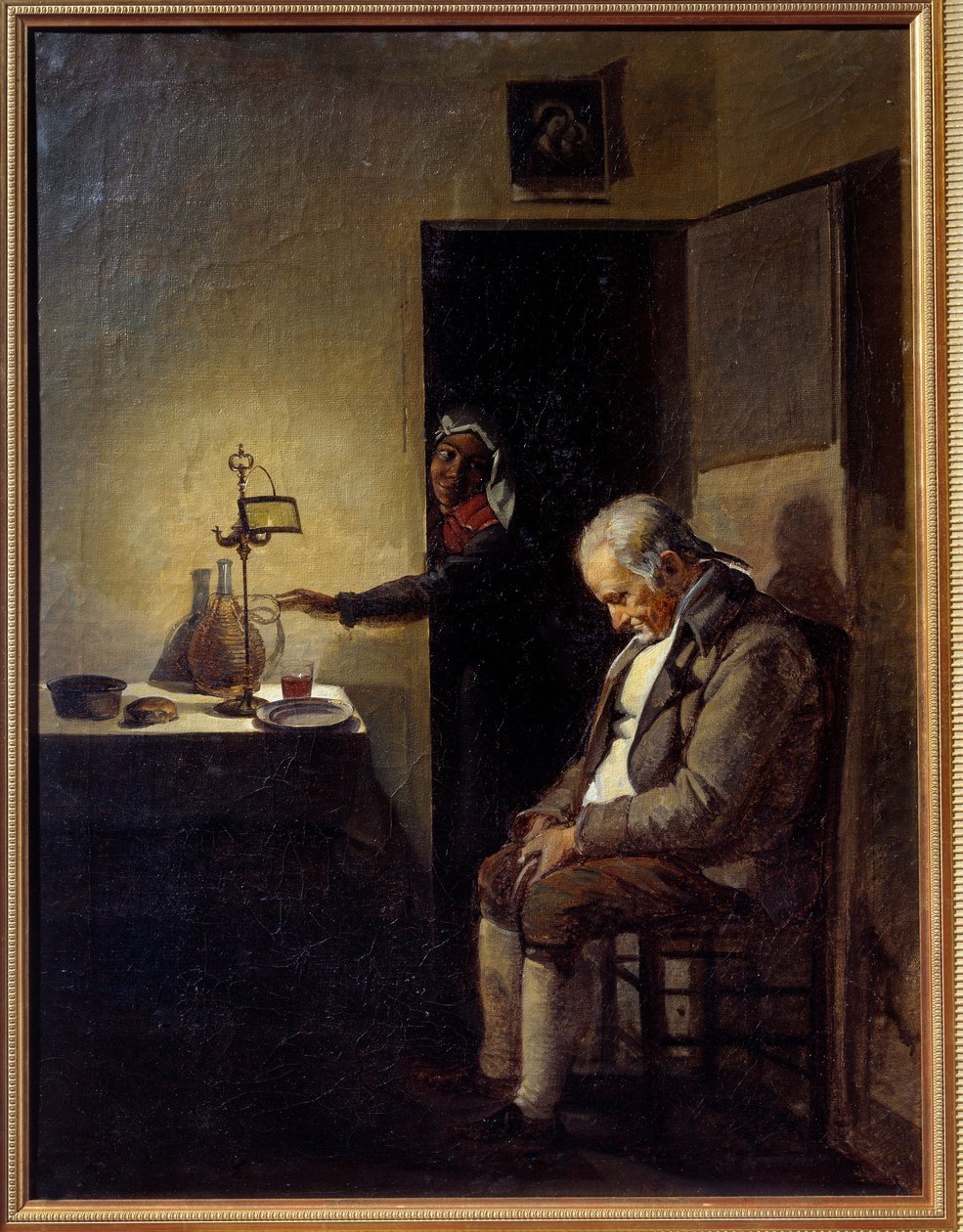 Søvnmaleri af Francois Marius Granet (1775-1849) 1800-tallet Aix en Provence, Musee Granet af Francois Marius Granet