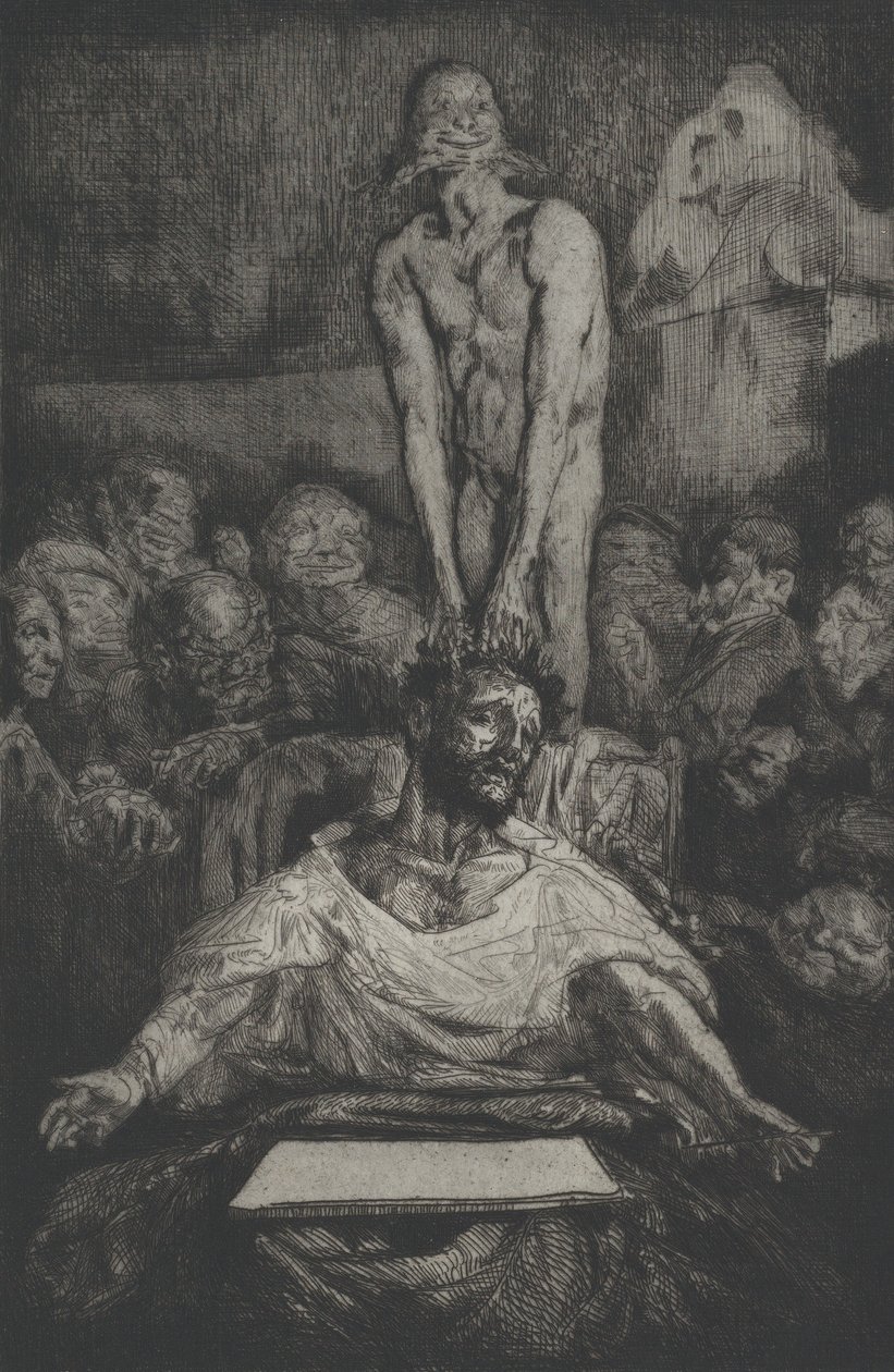 Diablerie, 1800-tallet. af Francois Nicolas Chifflart