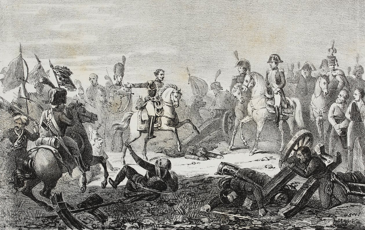 Slaget ved Austerlitz, 2. december af Francois Pascal Simon (after) Gerard