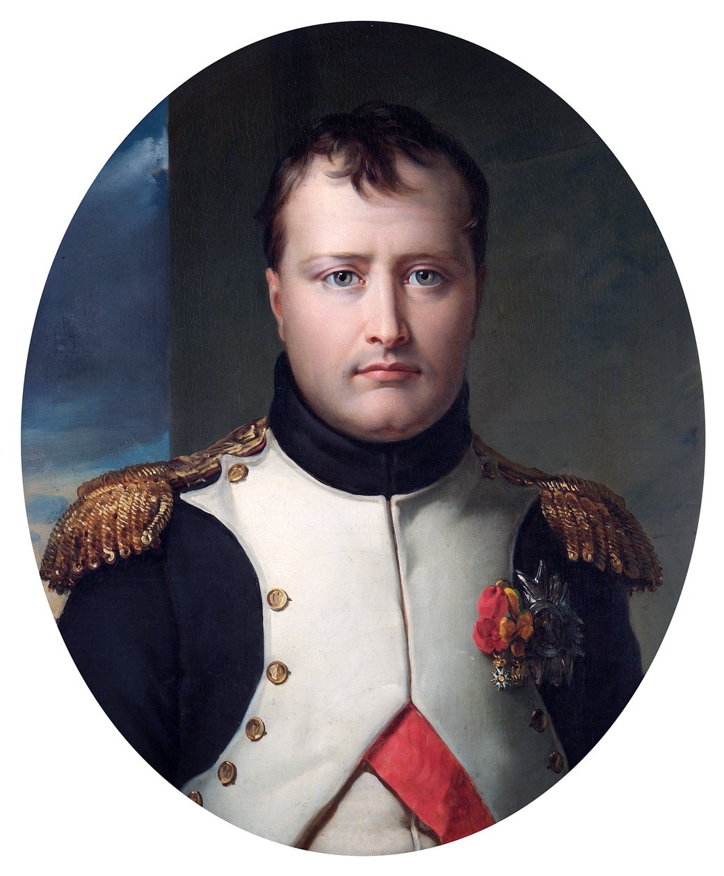 Napoleon Bonaparte, kejser, før 1830 (olie på lærred) af Francois Pascal Simon (after) Gerard