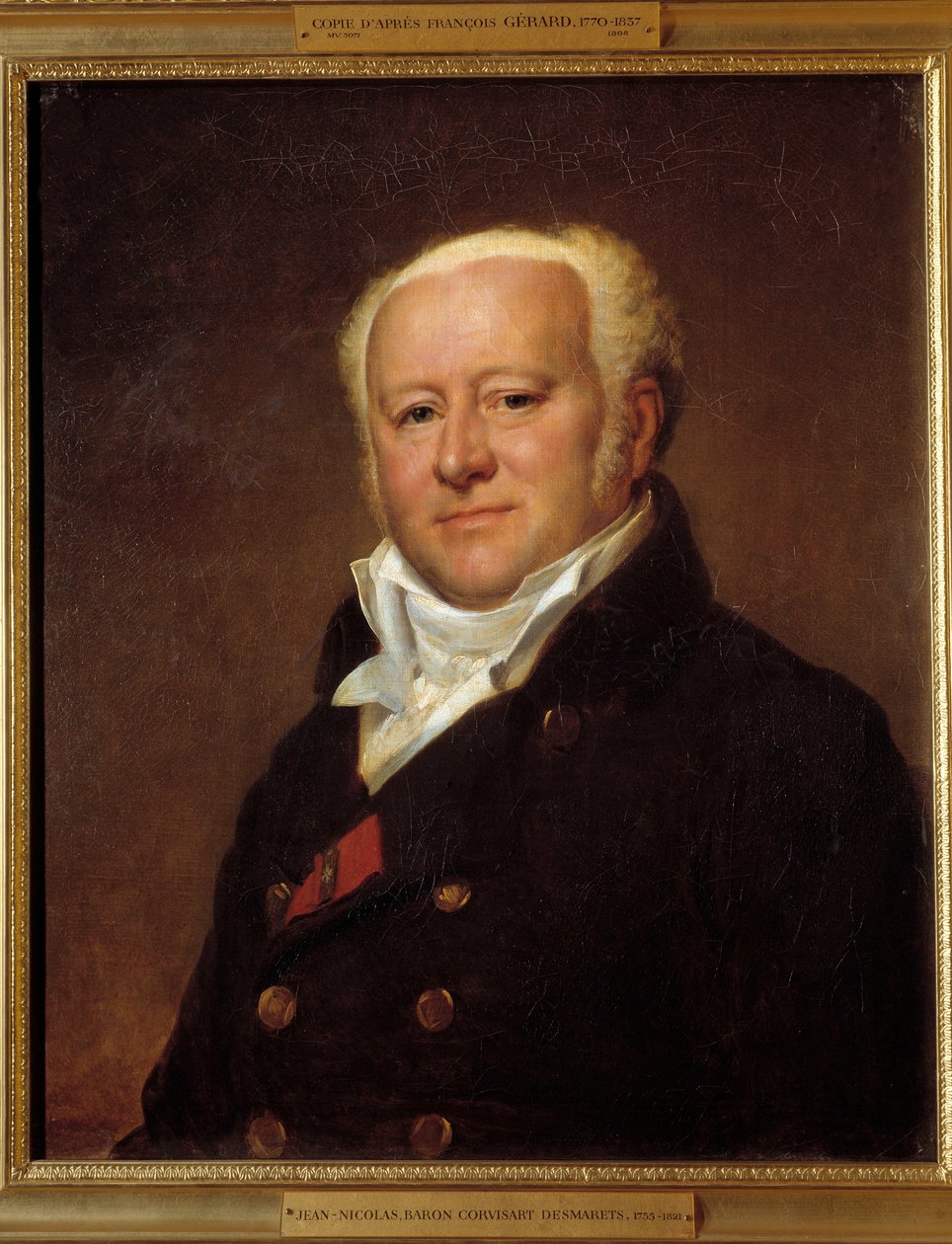Portræt af Baron Jean Nicolas Corvisart-Desmaretz (Corvisart Desmaretz af Baron François Pascal Simon Gérard