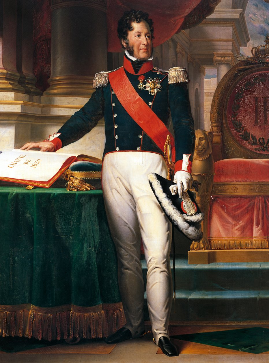 Portræt af Louis-Philippe d
