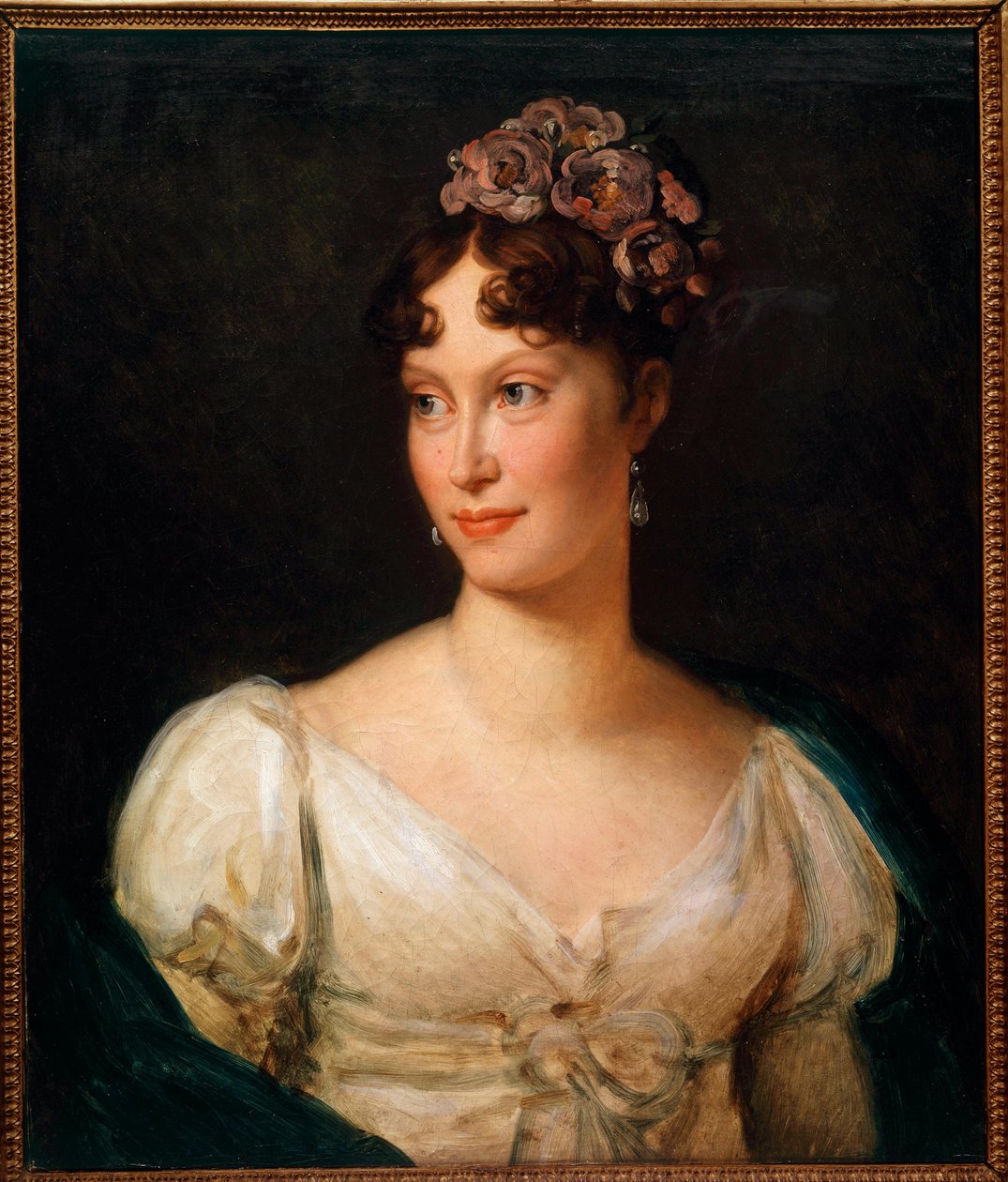 Portræt af imponen Marie Louise (1791 - 1847). Maleri af Francois Gerard (1770-1837) af Baron François Pascal Simon Gérard
