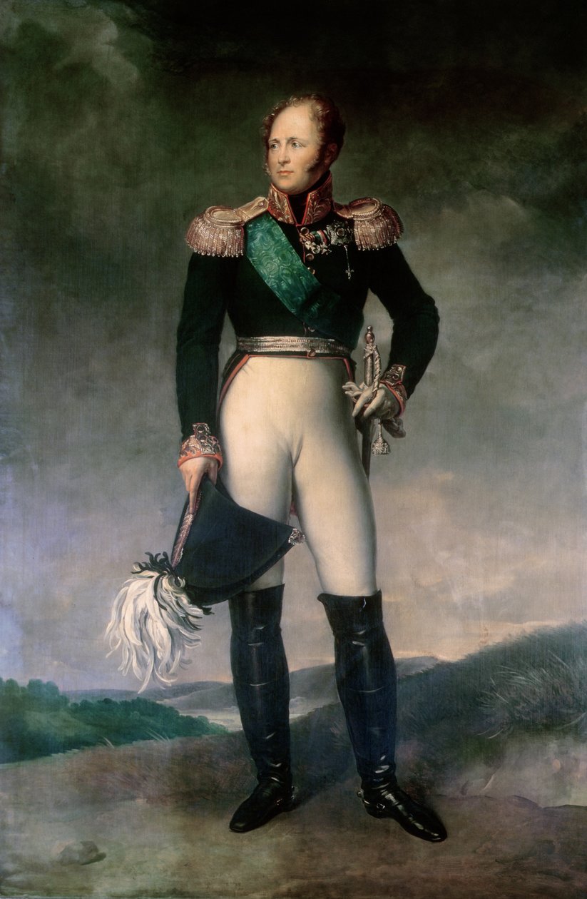 Alexander I af Rusland af Francois Pascal Simon Gerard