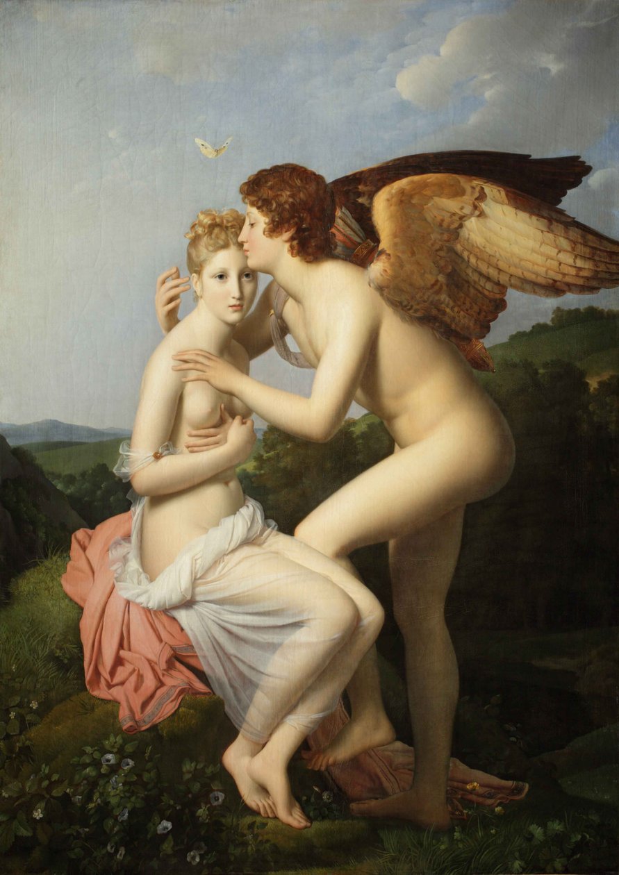 Amor og Psyche af Francois Pascal Simon Gerard