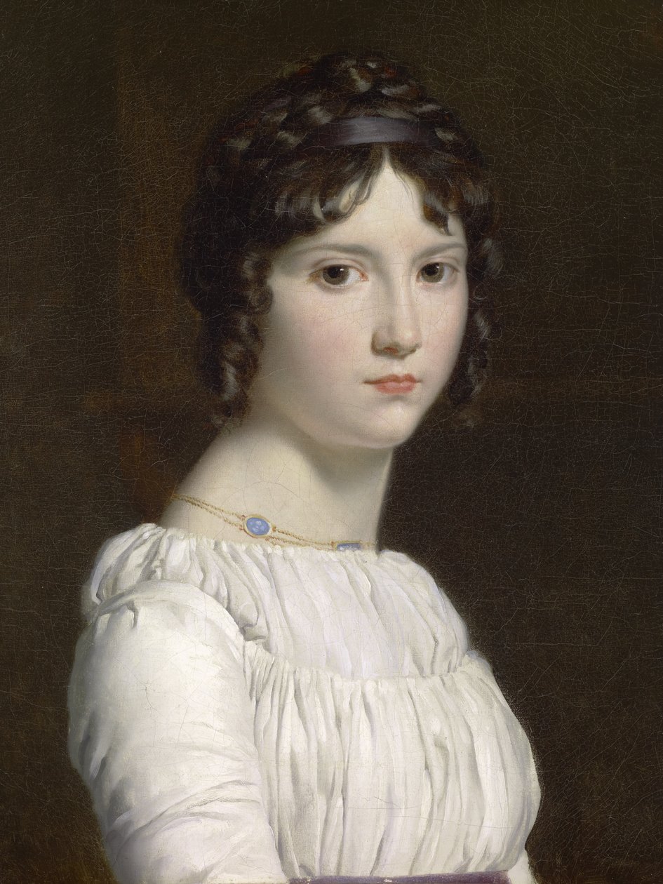 Portræt af Alexandrine Émilie Brongniart, 1795 af Francois Pascal Simon Gerard