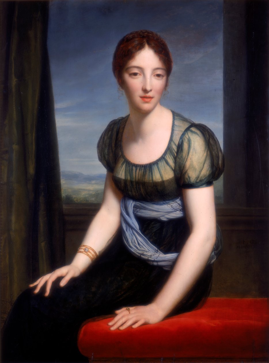 Portræt af Madame Regnault de Saint-Jean d