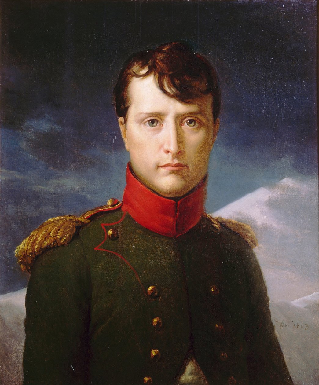 Portræt af Napoleon Bonaparte som førstekonsul, 1803 af Francois Pascal Simon Gerard