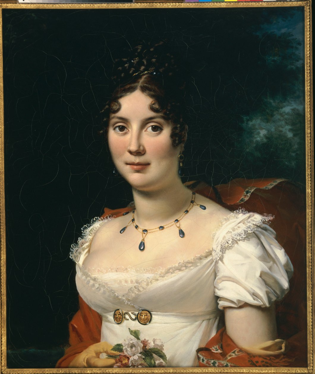 Portræt af en Dame af Francois Pascal Simon Gerard