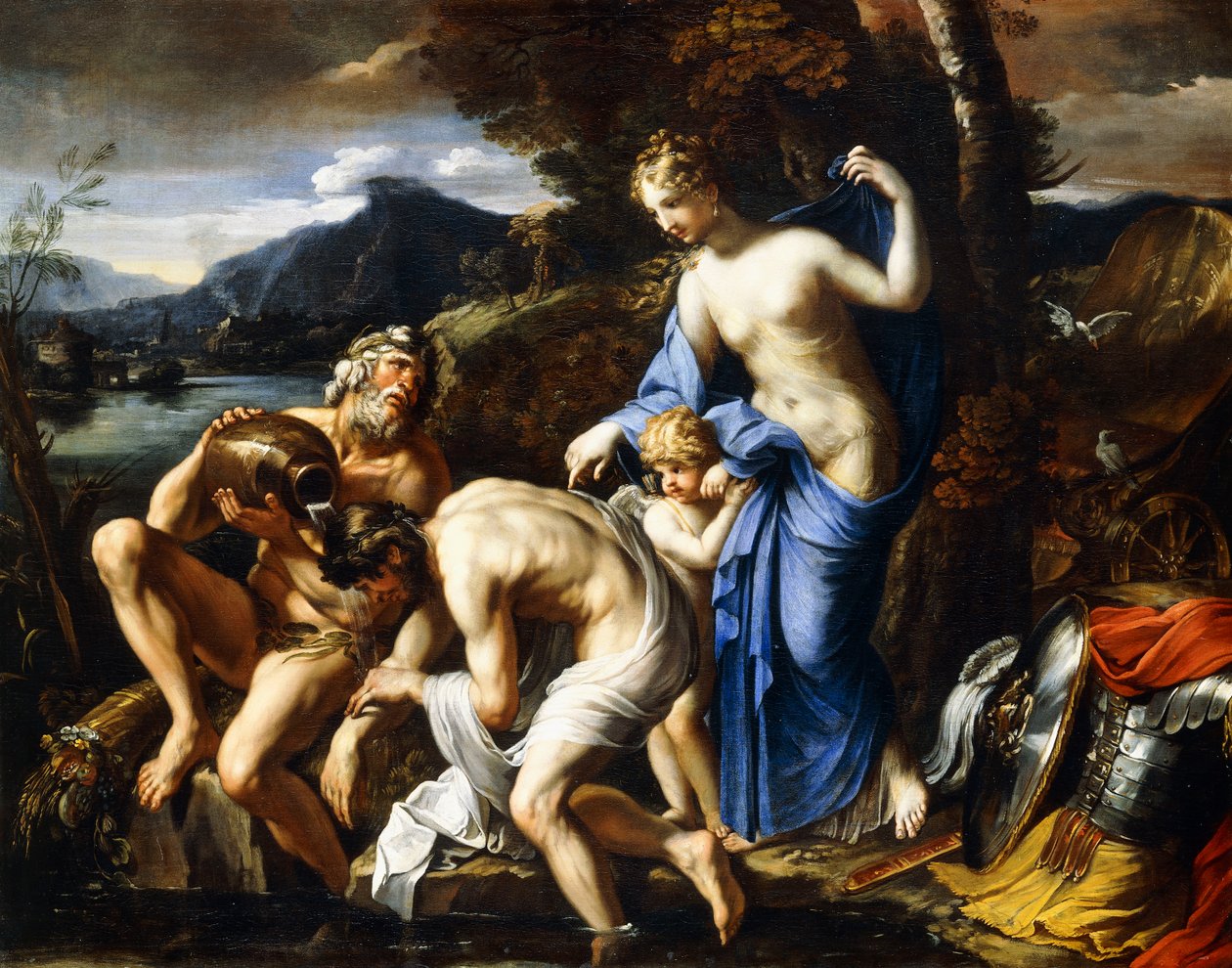 Æneas guddommeliggørelse, 1642-1645 af Francois Perrier