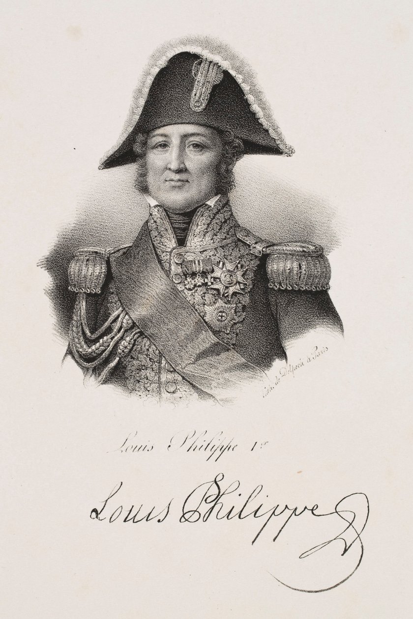 Portræt af kong Louis-Philippe af Francois Seraphin Delpech