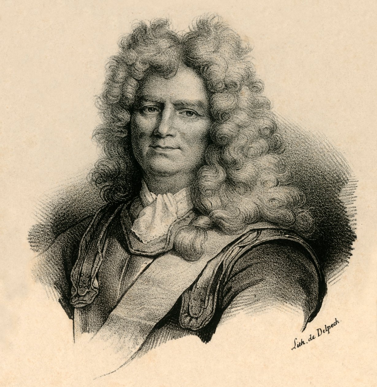 Vauban, 1633-1707, c1830. af Francois Seraphin Delpech
