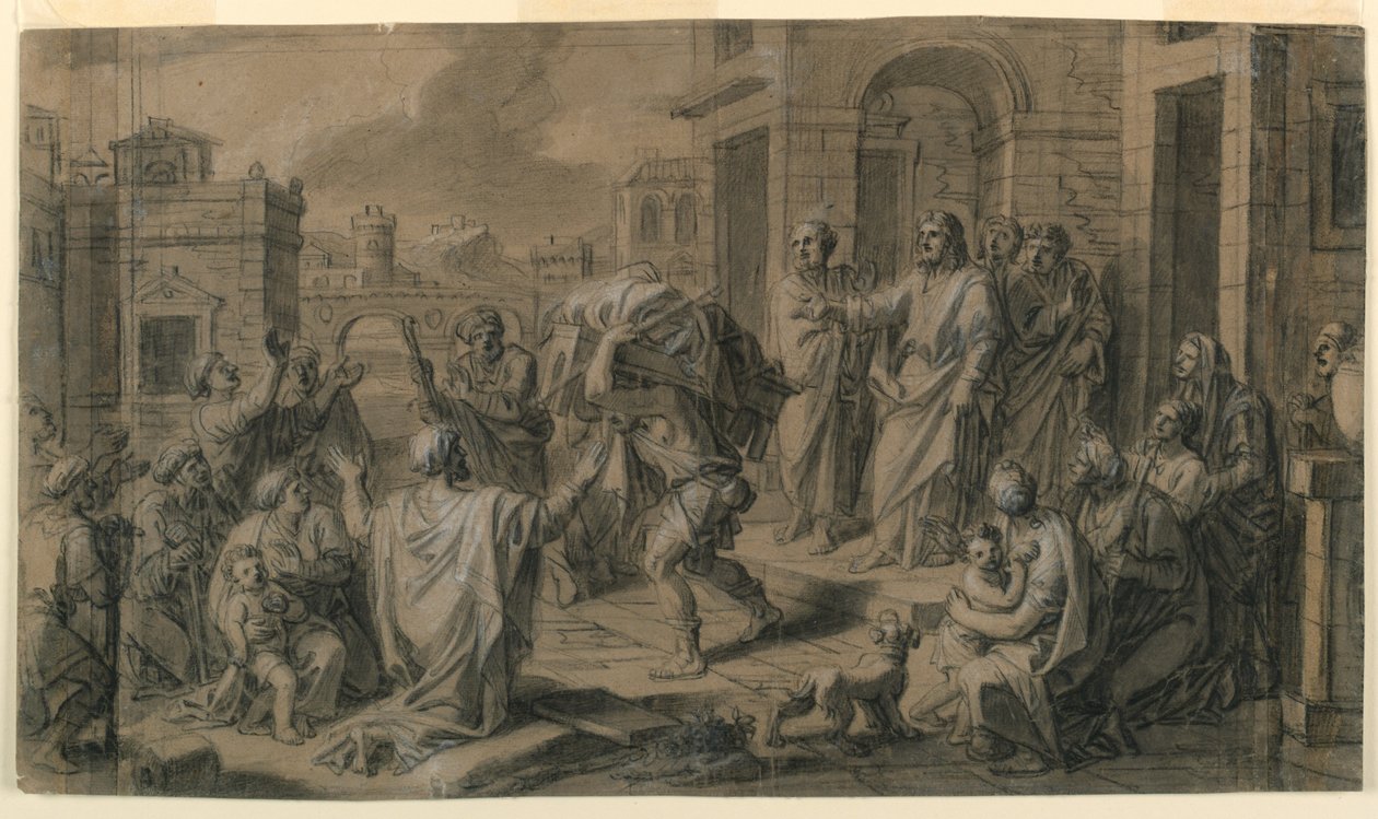 Tegning af Francois Verdier