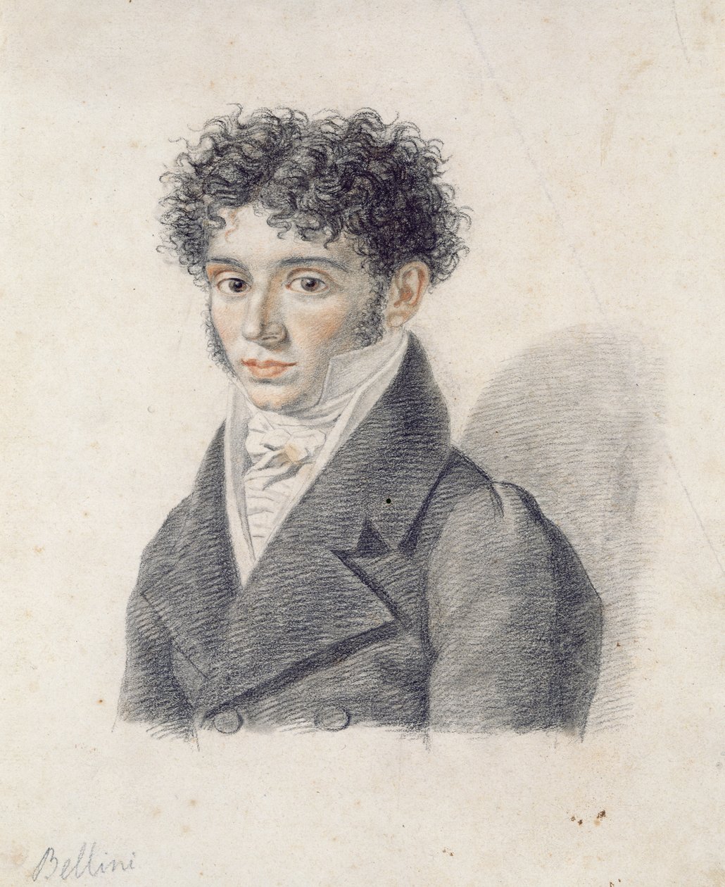 Portræt af Vincenzo Bellini (1801-35) af Francois Xavier Fabre
