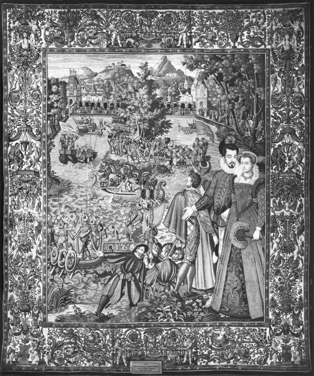 Vandfestival for Henri III (1551-89) og Louise de Lorraine (1553-1601) Bruxelles Workshop, ca. 1580 af Francois after Quesnel