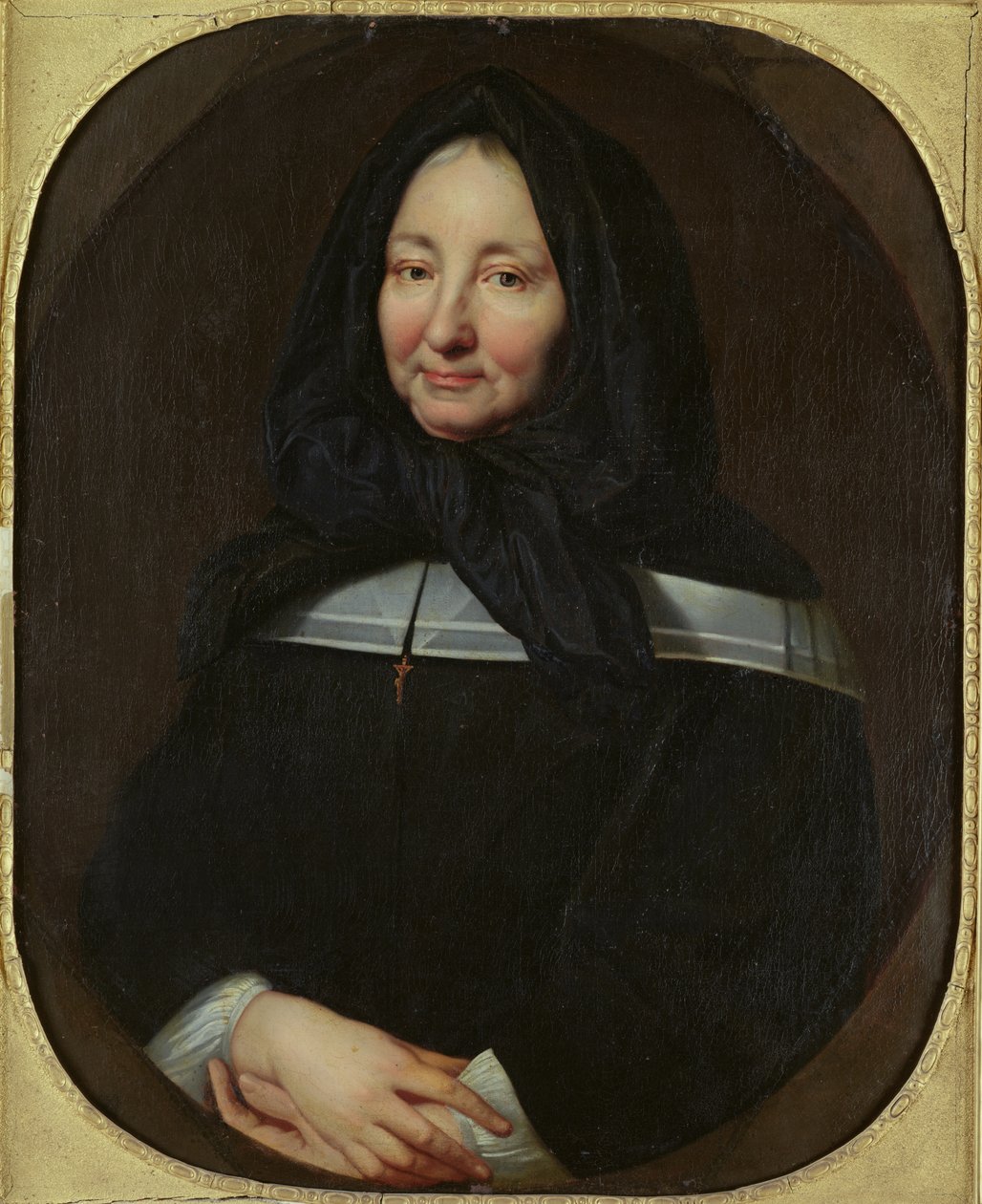 Portræt af Madame Marie Bonneau de Miramion (1629-96) ca. 1690 af Jean François de Troy