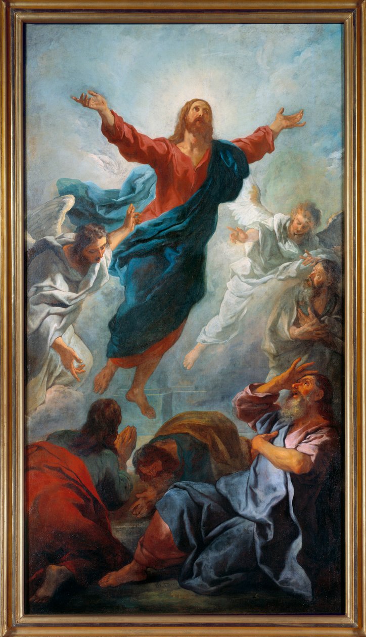 The ascent. Painting by Jean Francois De Troydani af Francois de Troy