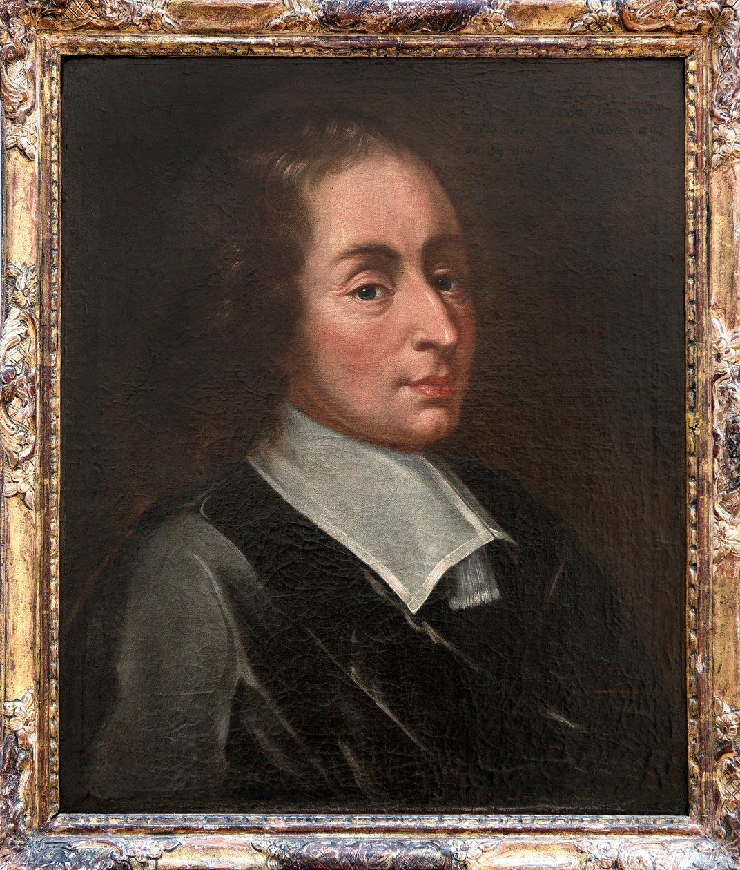 Portræt af Blaise Pascal - Portræt af Blaise Pascal af François II Quesnel (1637-1699) - Clermont-Ferrand af Francois the Younger (after) Quesnel