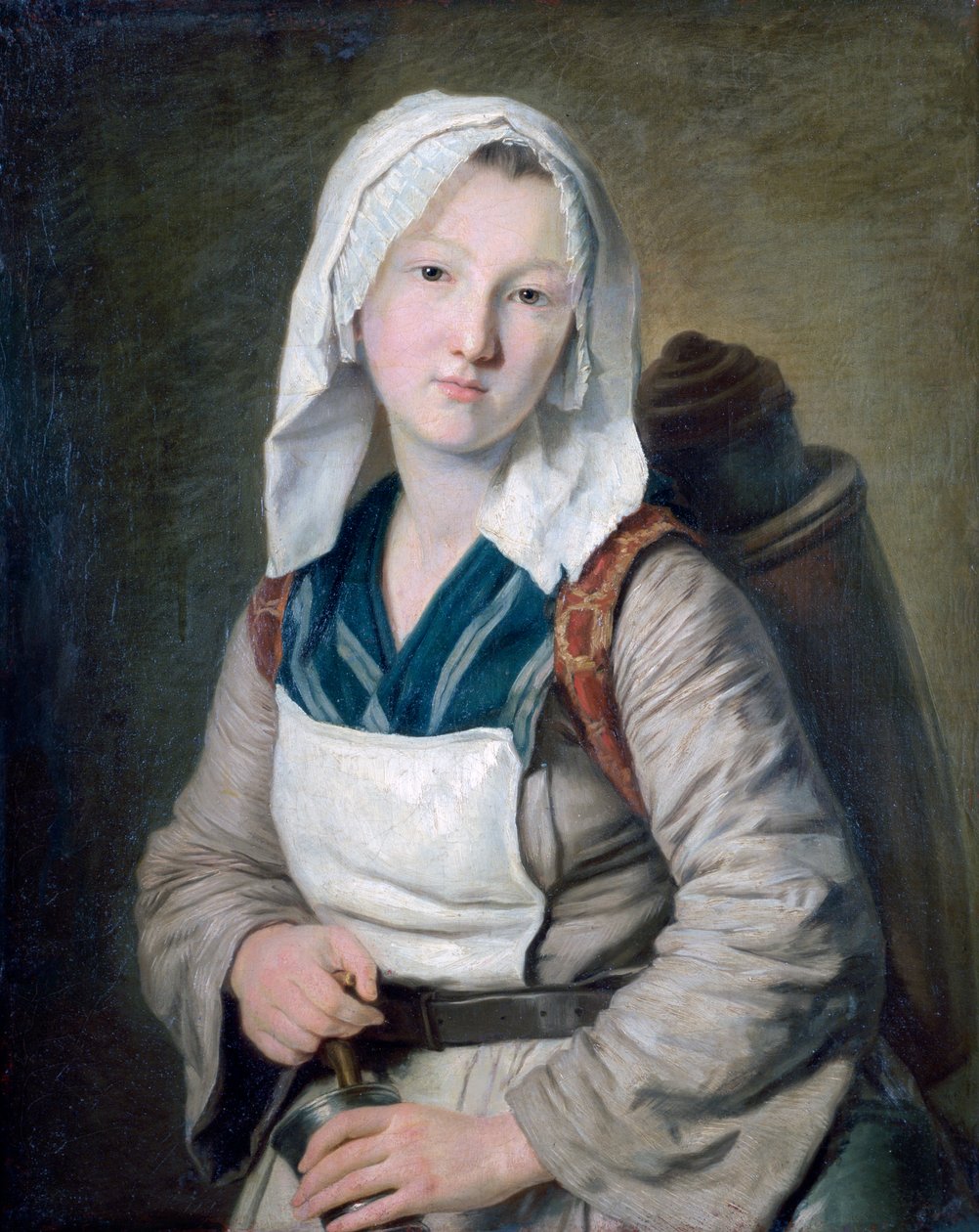 The Herb Tea Salger, c1725-1778 af Francoise Duparc