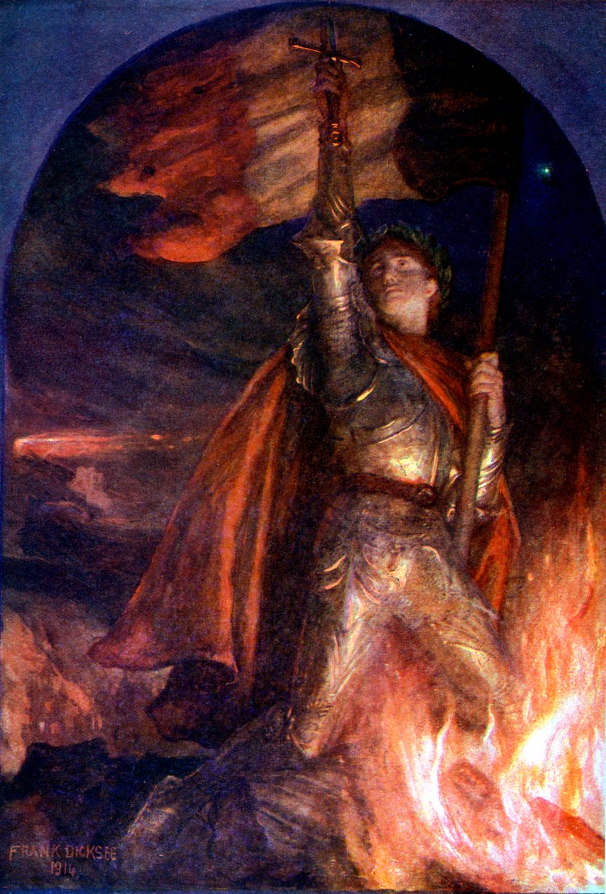Resurgam af Frank Dicksee 1914 af Frank Dicksee