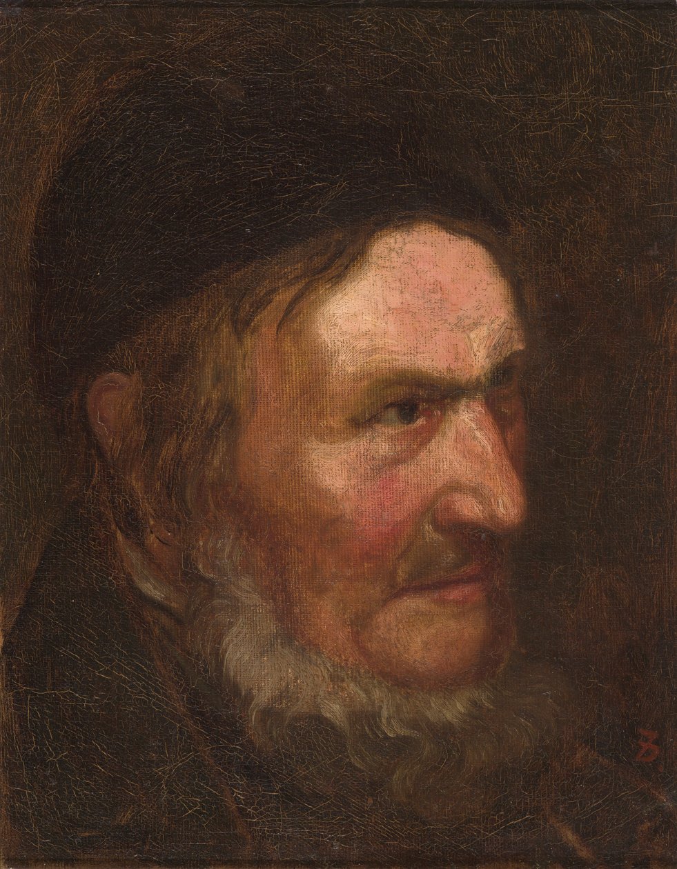 Portræt af Squire Duveneck af Frank Duveneck