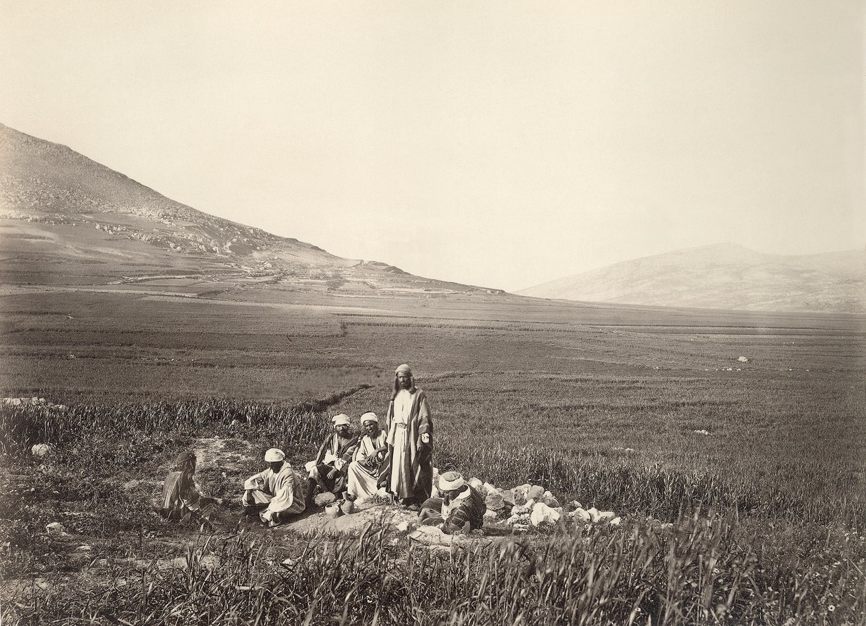Jakobs brønd, nær Nablus, ca.1866-67 af Frank Mason Good
