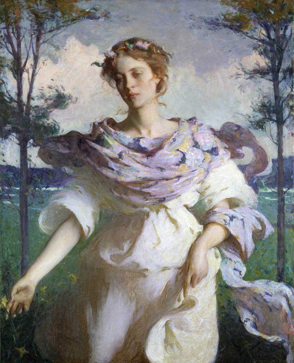 Sommer af Frank Weston Benson