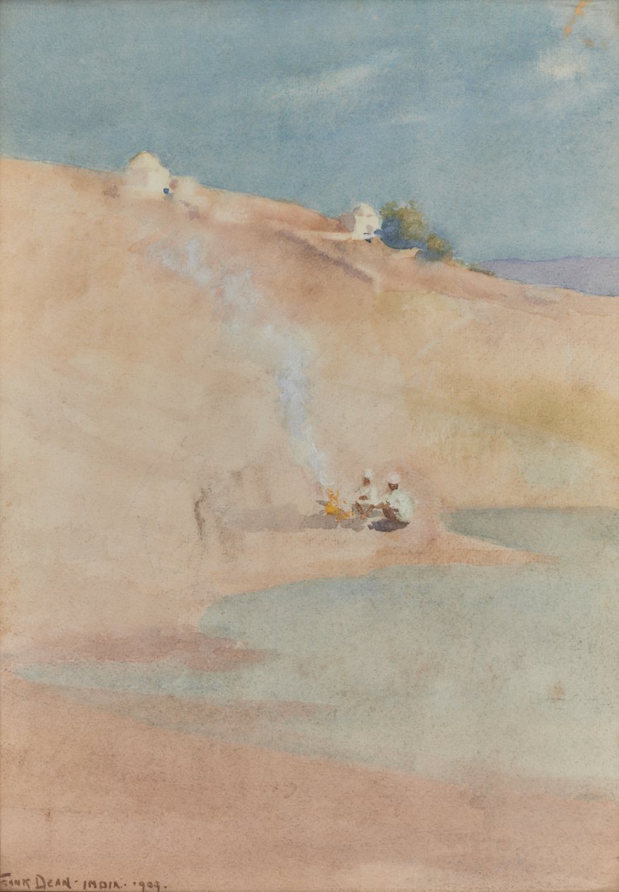 Kanten af Bekanneer-ørkenen, Indien af Frank Dean
