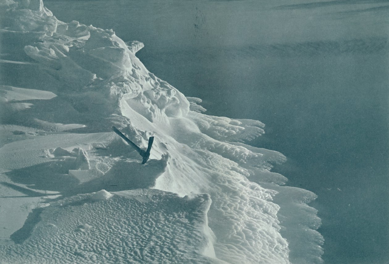 Growing Ice-Foot, Cape Evans, c1911, 1913 af Frank Debenham