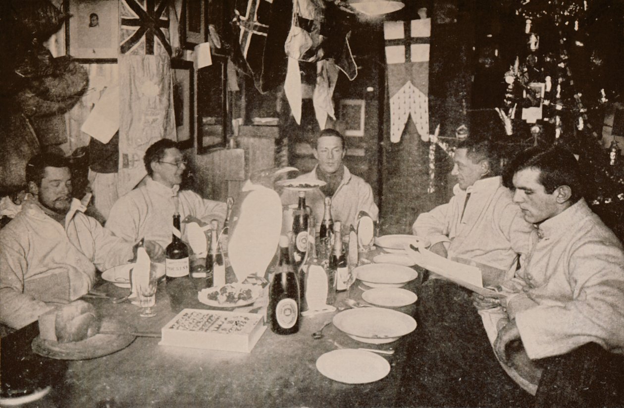 Midvinterdag, 1912 - Officererne, 1913. af Frank Debenham