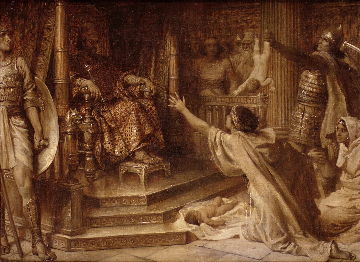 Salomon, 1897 af Frank Dicksee