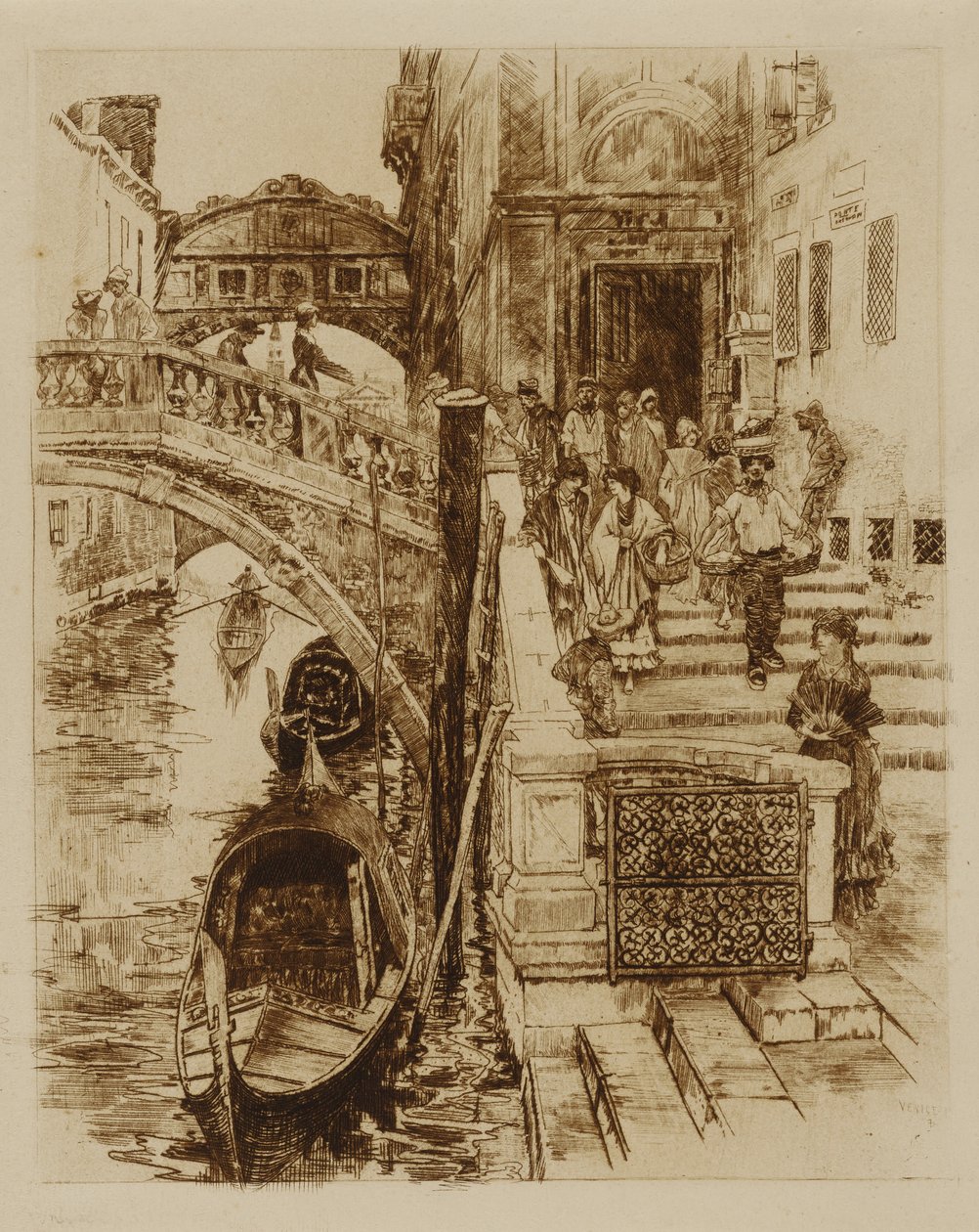 Sukkenes Bro, Venedig af Frank Duveneck