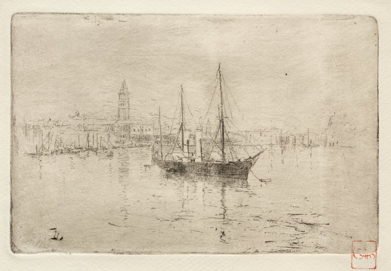 Canal Grande, Venedig af Frank Duveneck