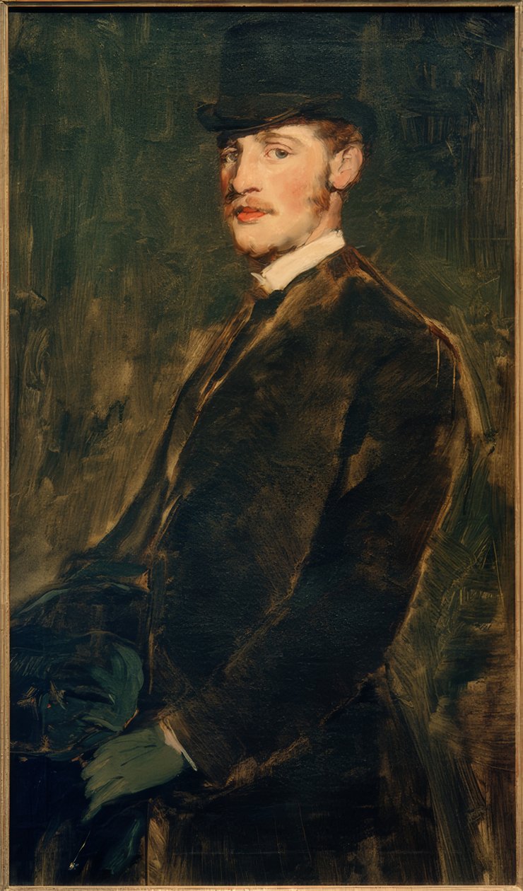 John White Alexander af Frank Duveneck